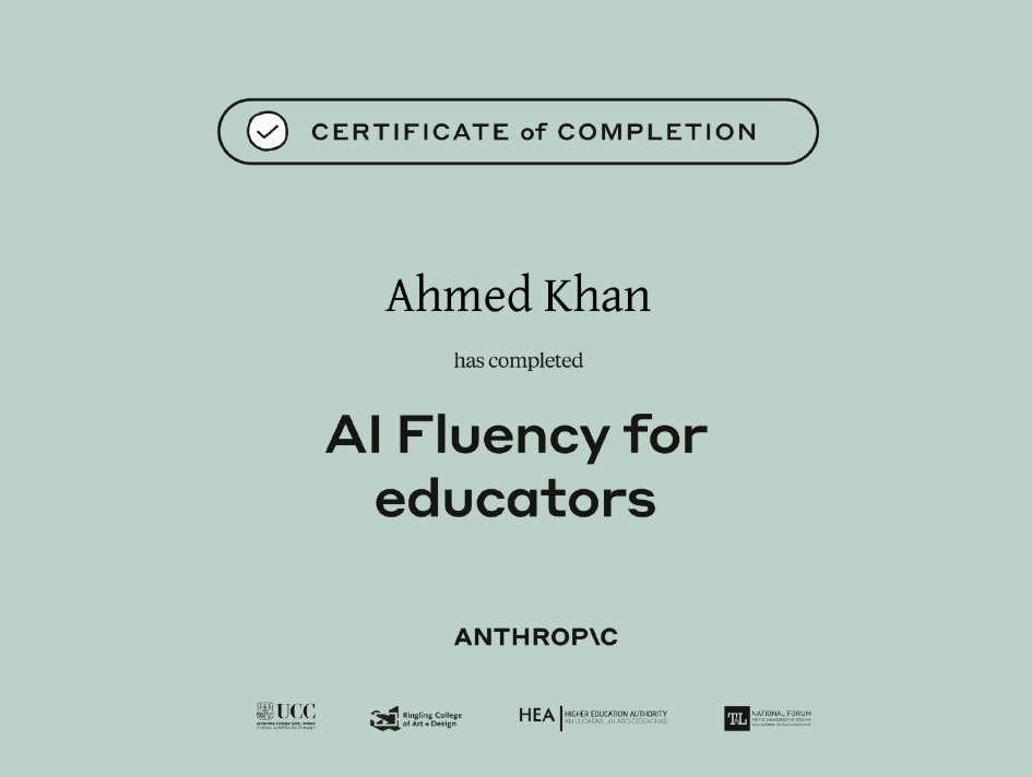 AI Fluency for Educators