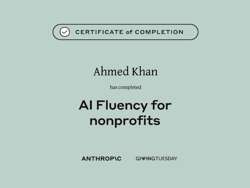 AI Fluency for Nonprofits